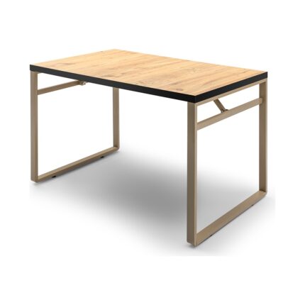 Wood House Monisa (Masa ve Puflu) Köşe Takımı Bej-Kahve (Balkon-Bahçe-Mutfak) - Görsel 5