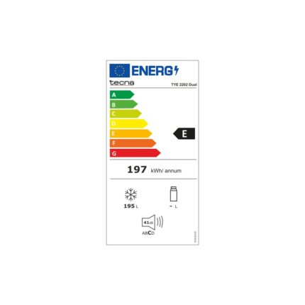Tecna Tye 2202 Dual Sandık Tipi Derin Dondurucu Beyaz - Görsel 3