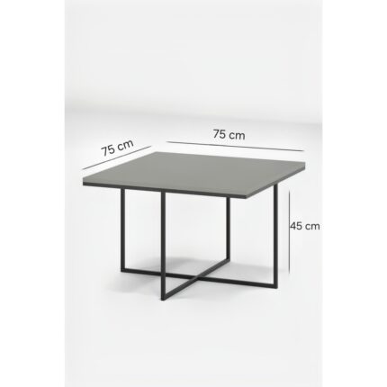 Home Plus Mobilya 4+1 Gold Kaplama Bronz Ayna Orta Sehpa - Görsel 4