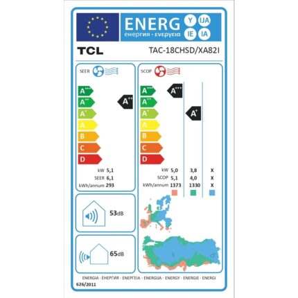 TCL Elite TAC-18CHSD-XA82I A++ Enerji Sınıfı 18000 BTU  Inverter Duvar Tipi Klima - Görsel 5