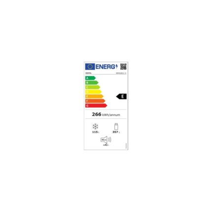 Vestel NFK52011 X 471 Lt  E Enerji Sınıfı No-Frost Buzdolabı - Görsel 5