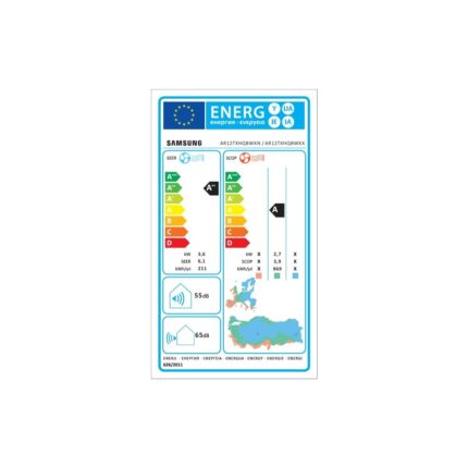 Samsung AR12TXHQBWK/SK 12000 BTU Duvar Tipi Klima - Görsel 5