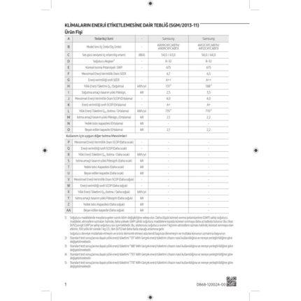 Samsung AR12CXFCABT/SK WindFree Premium A++ 12000 BTU Inverter Duvar Tipi Klima - Görsel 4
