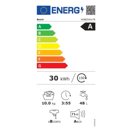Bosch Serie 8 WGB254A1TR A Enerji Sınıfı 10 kg 1400 Devir  Çamaşır Makinesi - Görsel 5