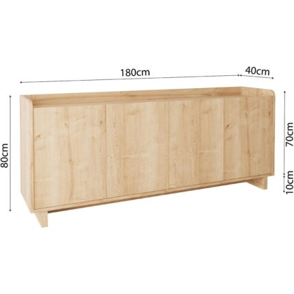 Bimossa H1110 Boho Konsol Safir 180 cm - Görsel 4