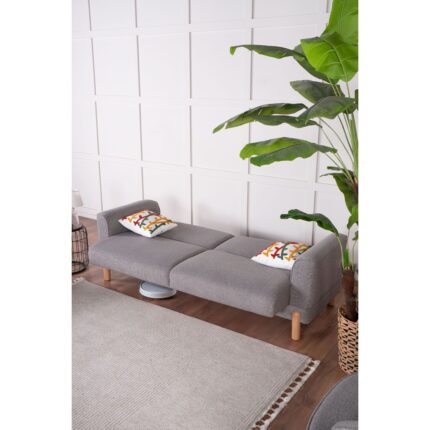 Kilim Mobilya Bohera Bohem Koltuk Üç Kişilik Koltuk Gri - Görsel 2
