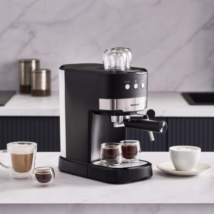 Homend Coffeebreak 5011H Süt Köpürtücülü, 15 Bar Basınçlı Espresso Makinesi 1100W 1,2L - Görsel 2