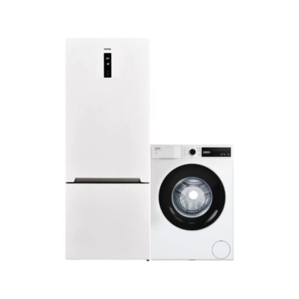 Vestel 2'li Beyaz Eşya Seti (Cmı 96301 Çamaşır + NFK52112 E Buzdolabı)