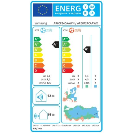 Samsung AR60F24CAAW/SK 24000 Btu Windfree™ Premium Plus Inverter Duvar Tipi Klima - Görsel 4