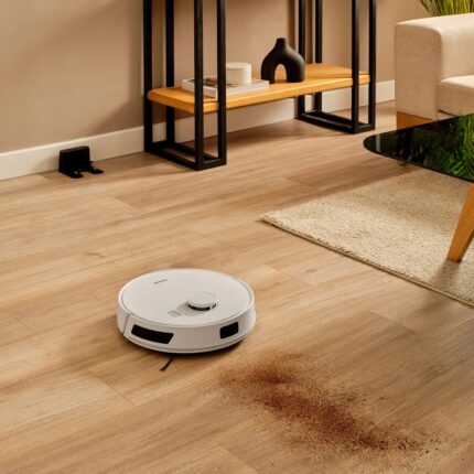 Homend Alex Laser 1291H Moplu ve Haritalamalı 5 Kpa  Robot Süpürge Beyaz 2025 - Görsel 3