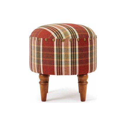Just Home Triport Puf - Ekose - Görsel 2