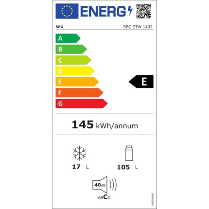 Seg Stw 1402 E Statik Buzdolabı - Görsel 3