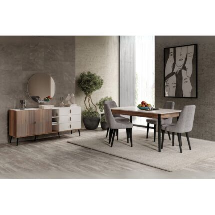 Doressa Stone Yemek Odası Takımı