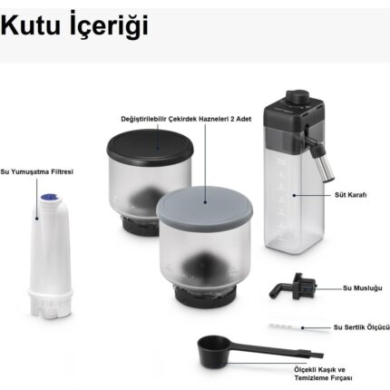 Delonghi Rivelia EXAM440.55.BG Tam Otomatik Espresso Makinesi - Görsel 2