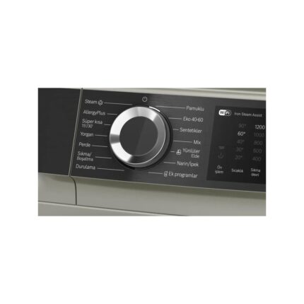 Bosch WGK252ZXTR Çamaşır Makinesi 10 kg 1200 Devir Gümüş - Görsel 3