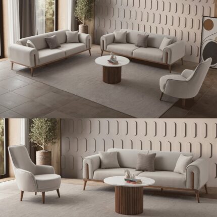 Edsy Home Riva 3+3+1+1 Koltuk Takımı