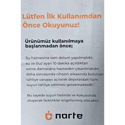 Narte NT-ICWD300 Buzmatikli Su Sebili - Görsel 4