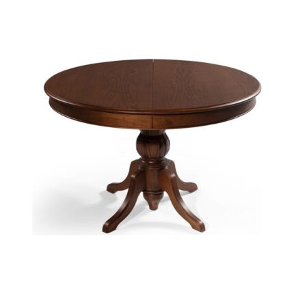 Gazzini Furniture Lindon Baba Ayak Yuvarlak Açılır Masa 110X110 - Görsel 2