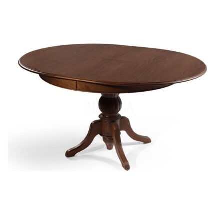 Gazzini Furniture Lindon Baba Ayak Yuvarlak Açılır Masa 110X110 - Görsel 4