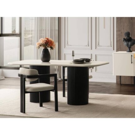 Gazzini Furniture Nomad Iskandinav Oval Natural Ahşap Bohem Masa 80X160 - Görsel 3