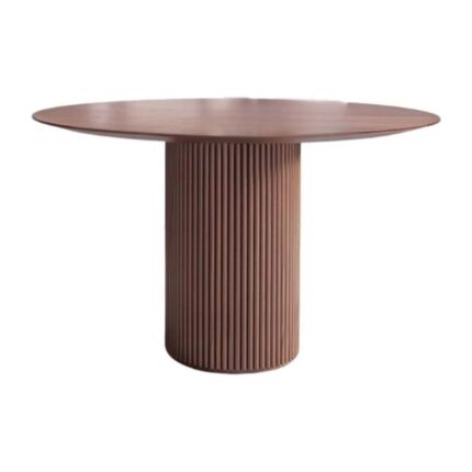 Gazzini Furniture Breeze Yuvarlak Ahşap Bohem Masa 110X110 - Görsel 2