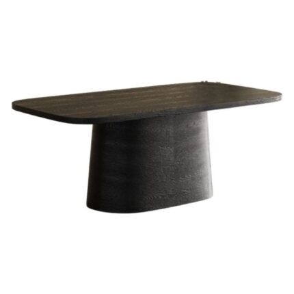 Gazzini Furniture Barocco Italyan Still Oval Ahşap Yemek Masası 100X190 - Görsel 3