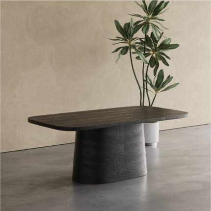 Gazzini Furniture Barocco Italyan Still Oval Ahşap Yemek Masası 100X190 - Görsel 4