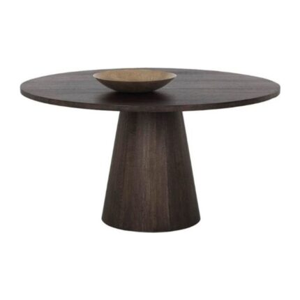 Gazzini Furniture Verona Ceviz Ahşap Yemek Masası 120X120 - Görsel 5