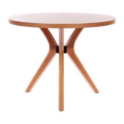 Gazzini Furniture Haven Pergel Natural Ahşap Yemek Masası 90X90 - Görsel 2