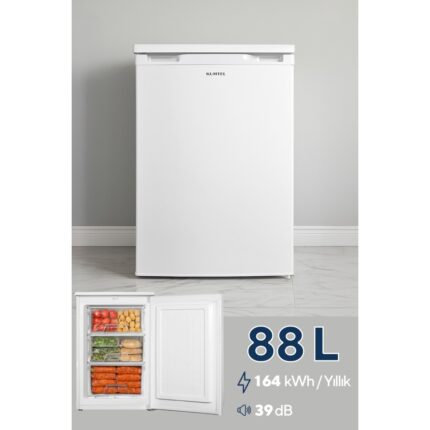 Kumtel 3 Çekmeceli Dikey  Derin Dondurucu 88L HFR-100 - Görsel 4