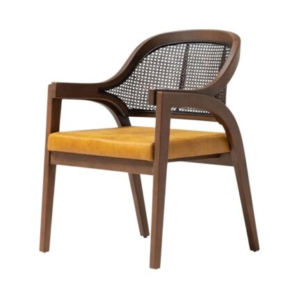 Gazzini Furniture Eliza Hazeranlı Ahşap Sandalye - Görsel 5