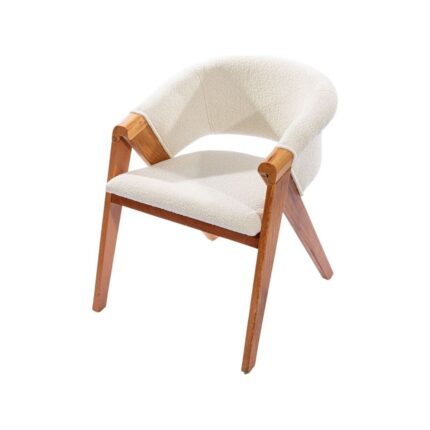 Gazzini Furniture Zeta Teddy Ahşap Sandalye - Görsel 5