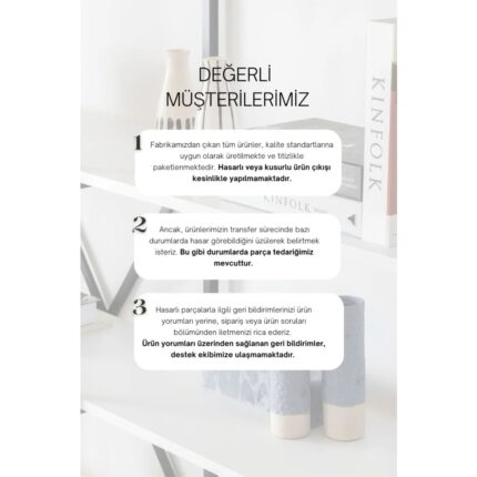 ECM 3 Kapaklı Ayakkabılık Çok Raflı Modern Ayakkabı Dolabı, Geniş Depolama Alanı, Kolay Kurulum Vestiyer - Görsel 4