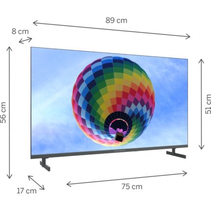 THOMSON 40QG4S14 40" 100 Ekran Uydu Alıcılı Full HD Google Smart QLED XS TV - Görsel 2
