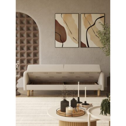 ModaLife Eco Bohem Kanepe, 3 Lü Koltuk, Salon Oturma Odası Üçlü Kanepe - Görsel 3
