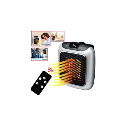Powermaster PM-26513 800 Watt Priz Tipi Uzaktan Kumandalı Taşınabilir Isıtıcı (Zamanlayıcı - Otomatik Kapanma)