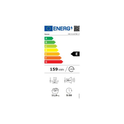 Hoover HREH 11A2TBE-17 11 kg Wi-Fi  Bağlantılı Isı Pompalı Kurutma Makinesi - Görsel 5