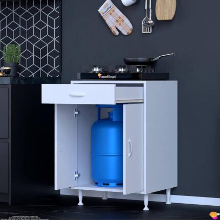 Modilayn DOQU (M) Set Ocak Altı Dolap 60x88x48 cm 1 Çekmece 2 Kapaklı ve 1 Gözlü Tüp Bölmelidir - Görsel 4