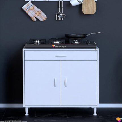 Modilayn DOQU (XL) Set Ocak Altı Dolap 70x88x48 cm 1 Çekmece 2 Kapaklı ve 1 Gözlü Tüp Bölmelidir - Görsel 3