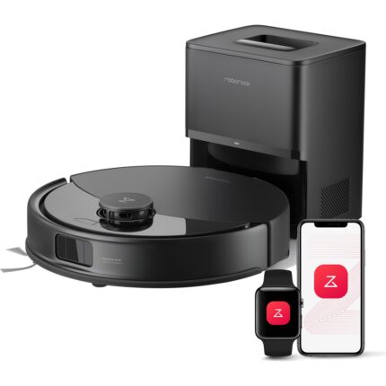 Roborock Q8 Max Pro Plus Akıllı Robot Süpürge - Siyah