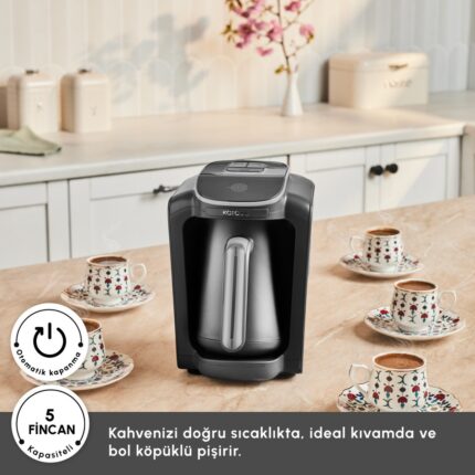 Karaca Hatır Neo Türk Kahve Makinesi Silver - Görsel 3