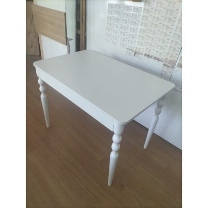 Güney Ahşap Mobilya 120 x 50 cm Beyaz Sabit Masa