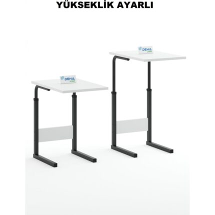 Dehalimited Yükseklik Ayarlı Hasta Yemek Masası Laptop Yatak Sehpası Koltuk Masası
