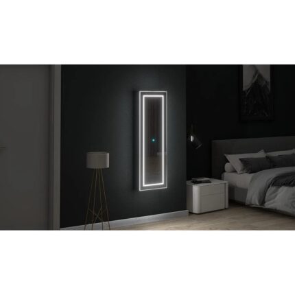 Decobox PARİS BEYAZ LEDLİ BEYAZ GÖVDELİ TAKI DOLABI - Görsel 5
