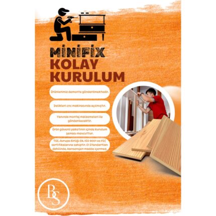 Blacksea Mobilya Tv Ünitesi,televizyon Sehpası Luna 160 cm Portatif Minifix Kurulum - Görsel 4