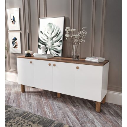 Işık Çok Amaçlı Bohem Konsol, Bohem Salon Mobilyası - Tamamı Mdf