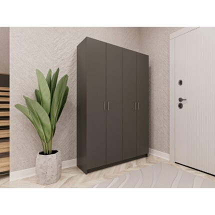 Asra Trend %100 Mdflam Vestiyer & Portmanto V-08 (120CM) - Görsel 3