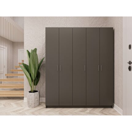 Asra Trend %100 Mdflam Vestiyer & Portmanto V-09 (150CM)