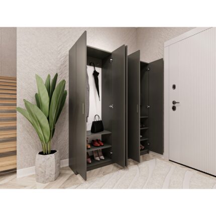 Asra Trend %100 Mdflam Vestiyer & Portmanto V-09 (150CM) - Görsel 4
