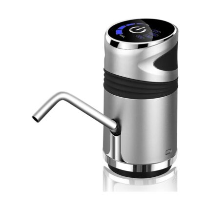 Deming Içme Çeşmesi Elektrikli Taşınabilir Su Pompalı Dispenser Galon Içme Şişesi Anahtarı Sessiz Şarjlı Dokunmatik 19 Litre (Renk : Beyaz-Meyve Şeftali5) (Yurt Dışından)